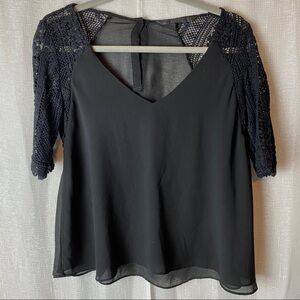 Zara Trafaluc black blouse ~ S